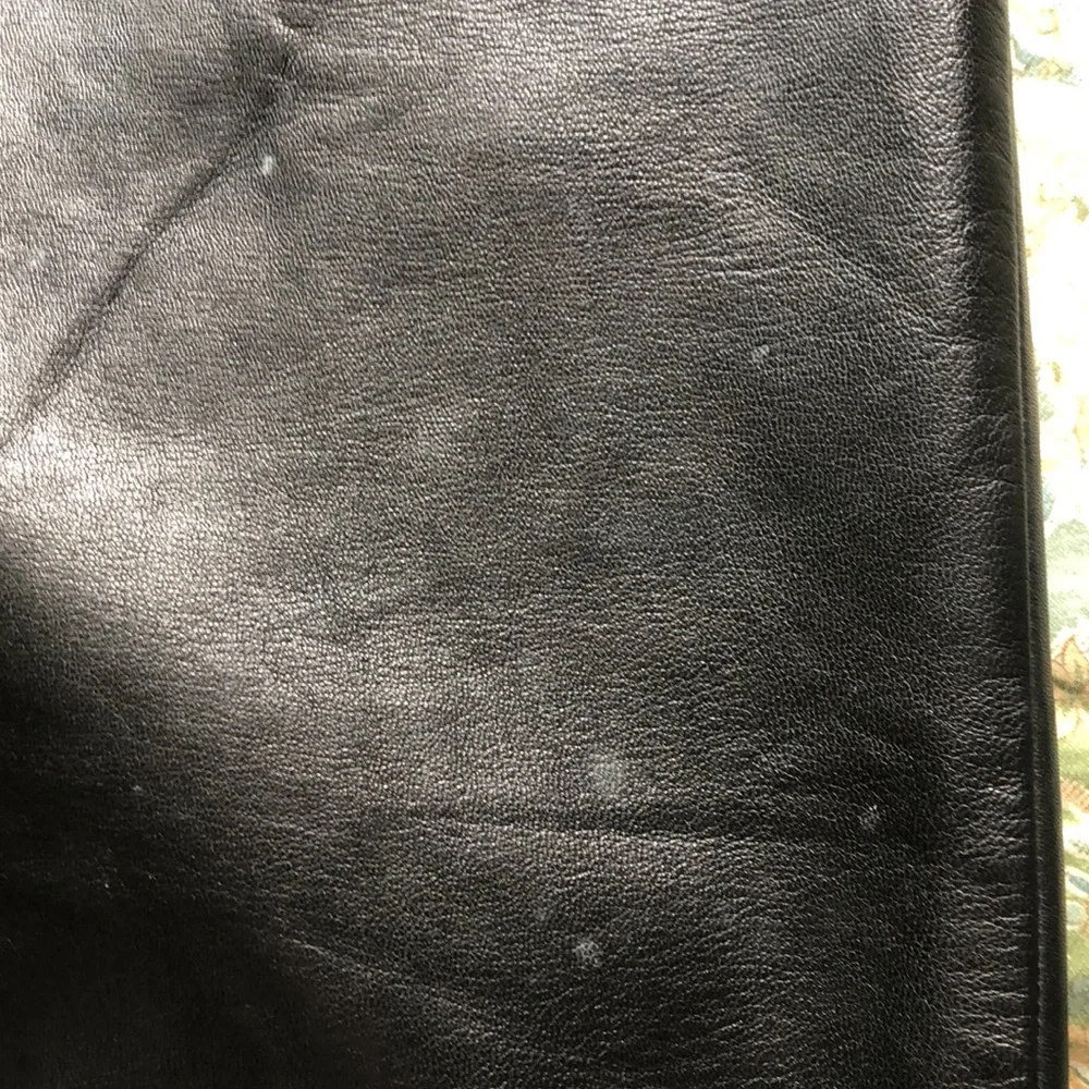 Prada Buttery black leather dress - Picture 8 of 11